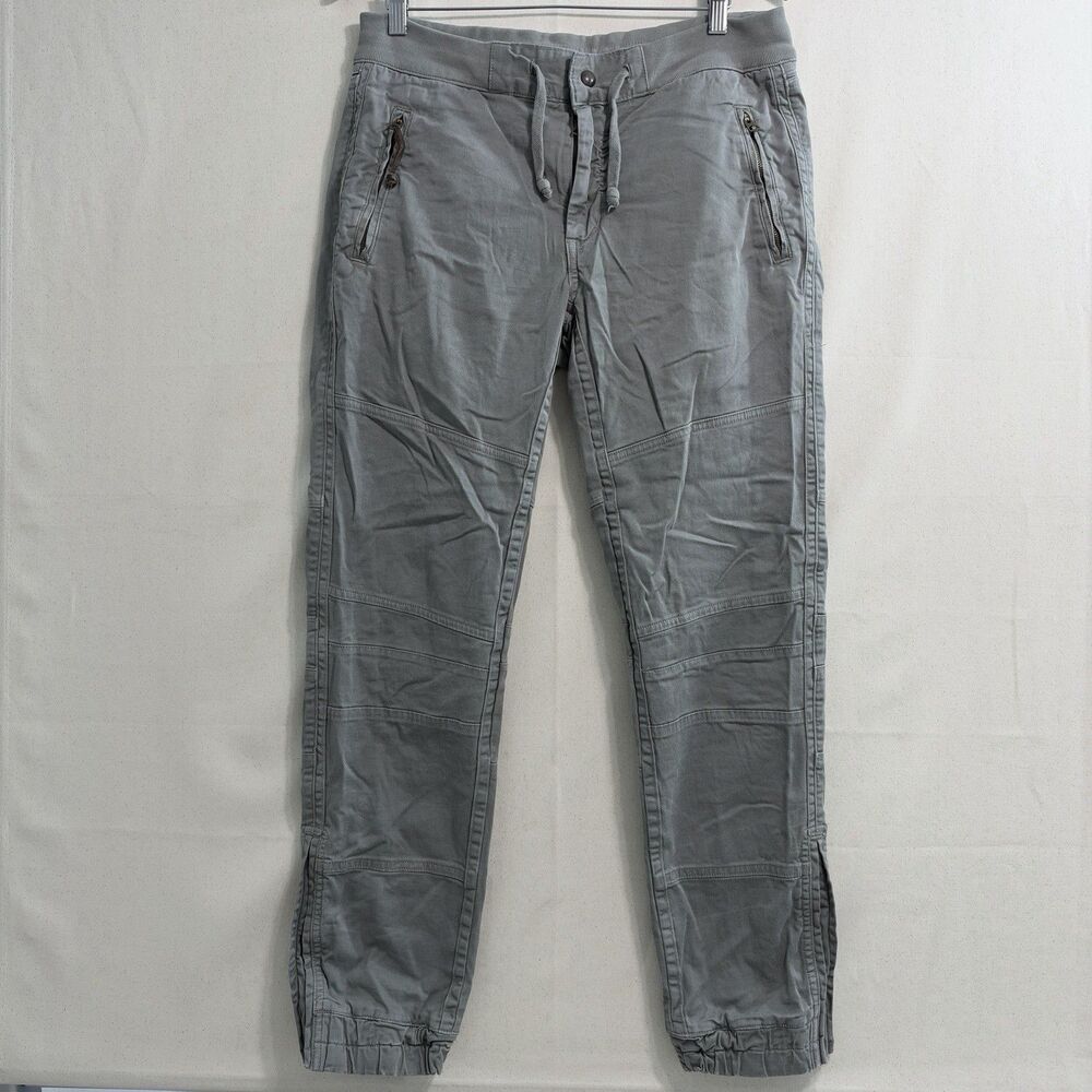Polo Ralph Lauren Pants Mens Medium Gray Moto Joggers Straight Fit Stretch
